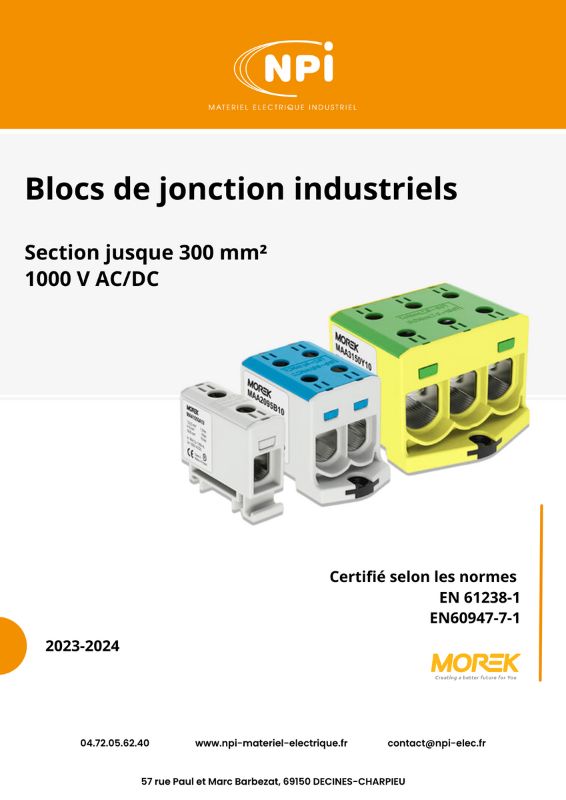 Catalogue NPi - Blocs de jonction Morek