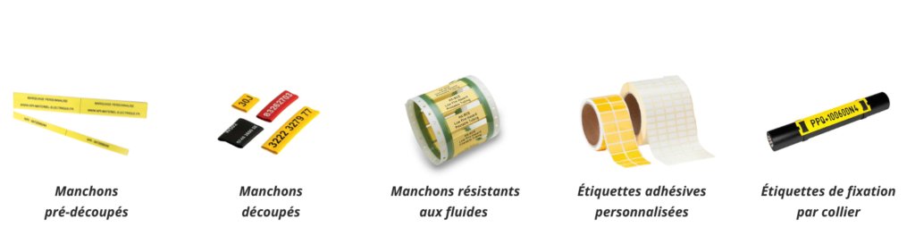 impression manchon gaine et etiquettes