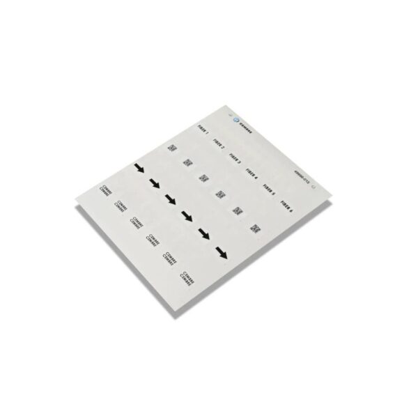 Étiquettes adhésives à recouvrement MG-KMP