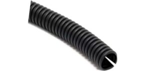 Gaine annelée flexible fendue