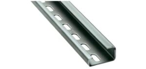 Rail DIN asymétrique perforé